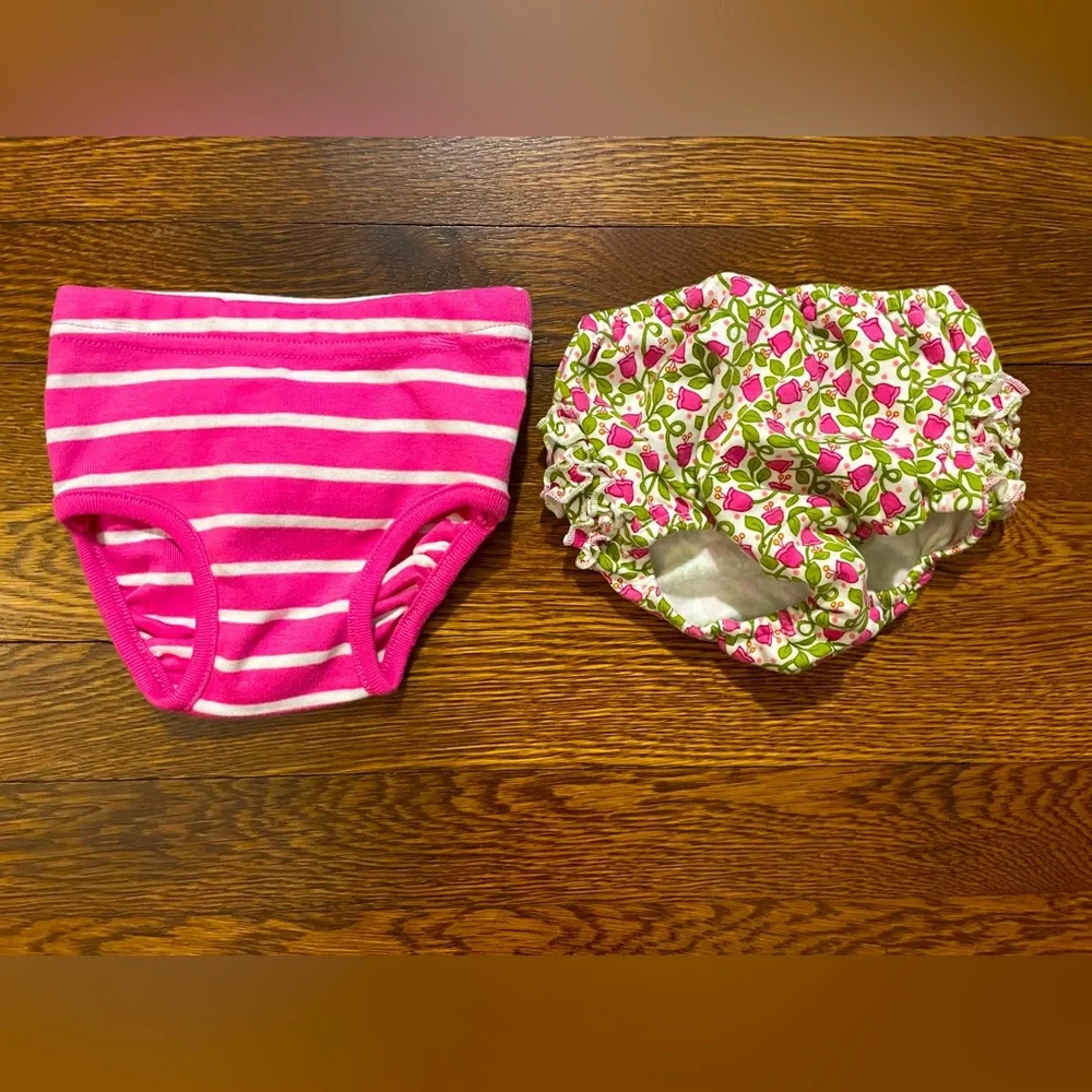 Hanna Andersson and Vera Bradley Diaper Covers Size 3-6 Months & 0-3 Months